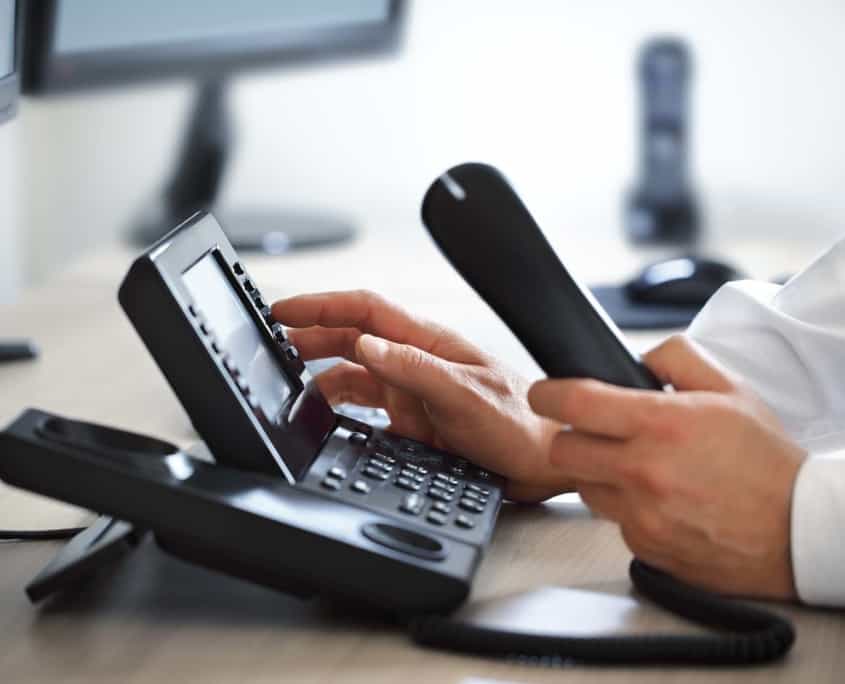 Hosted VoIP services for office phones